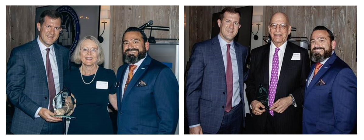 Judge Warner and Judge Gross Named Palm Beach County Jurist of the Year